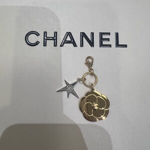 2025 limited edition Chanel Gold Flower and Silver Star Charm
